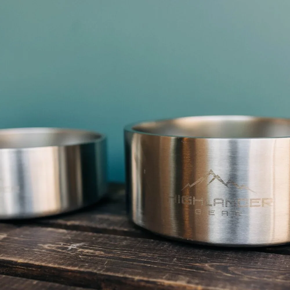 Insulated Stainless Steel Food Water Bowl
